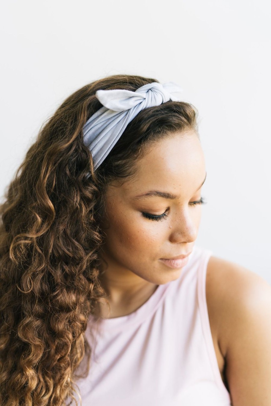 Headbands Maven Thread | Light Grey - 4'' Women'S Exercise Bow Headband