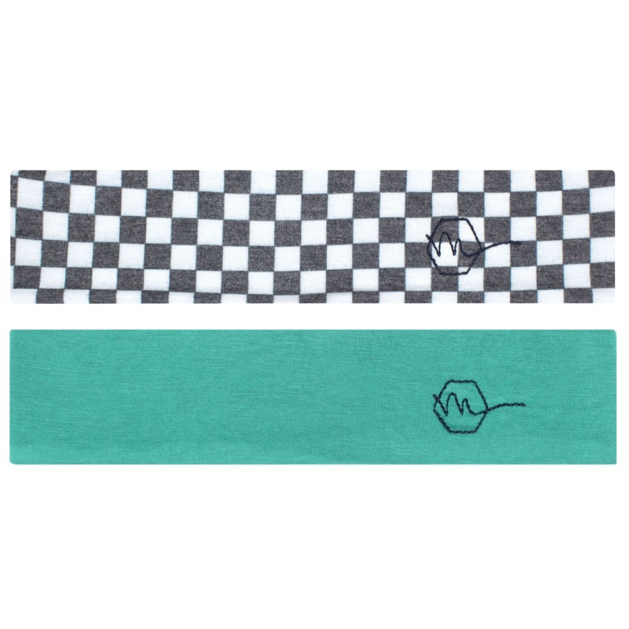 Headbands Maven Thread | Checkered - 2'' Women'S Exercise Headband Set