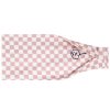 Headbands Maven Thread | Pink Checkered - 4'' Women'S Exercise Headband Single