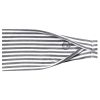 Headbands Maven Thread | B&W Stripe - 4'' Women'S Exercise Headband Single