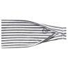 Headbands Maven Thread | B&W Stripe - 4'' Women'S Exercise Headband Single