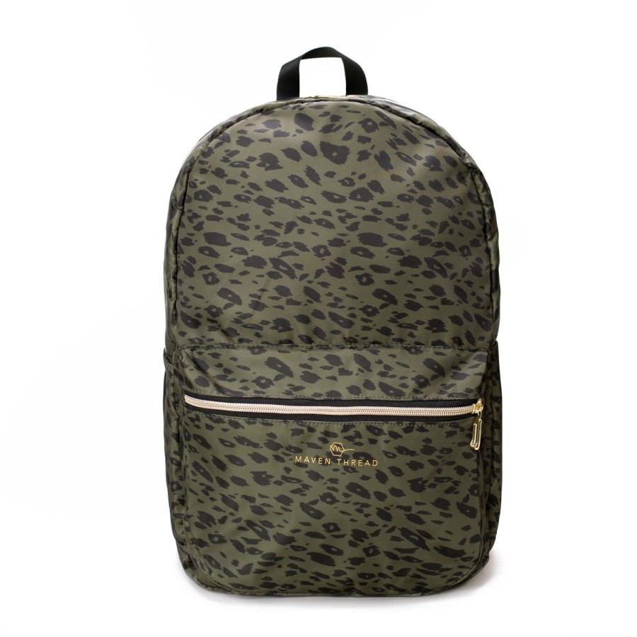 Bags Maven Thread | Classic Backpack - Green Leopard