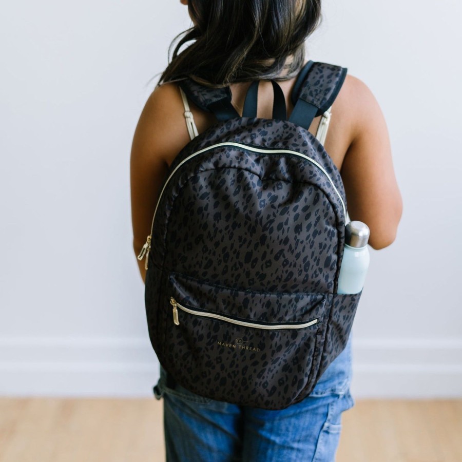 Bags Maven Thread | Classic Backpack - Green Leopard