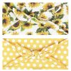 Headbands Maven Thread | Sunflower - 4'' Women'S Exercise Bow Headband Set