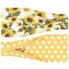 Headbands Maven Thread | Sunflower - 4'' Women'S Exercise Headband Set