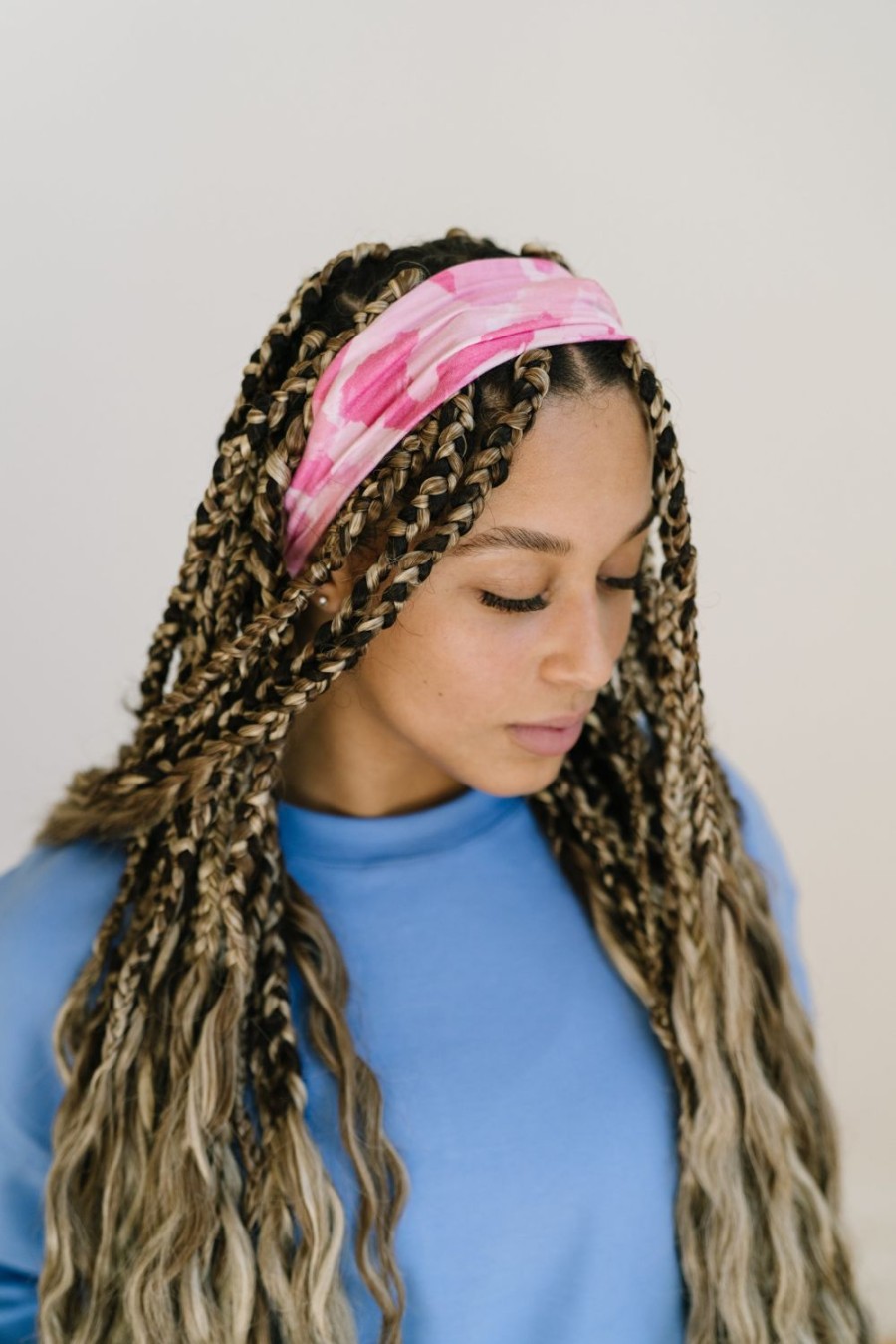 Headbands Maven Thread | Blush - 4'' Women'S Exercise Headband Set