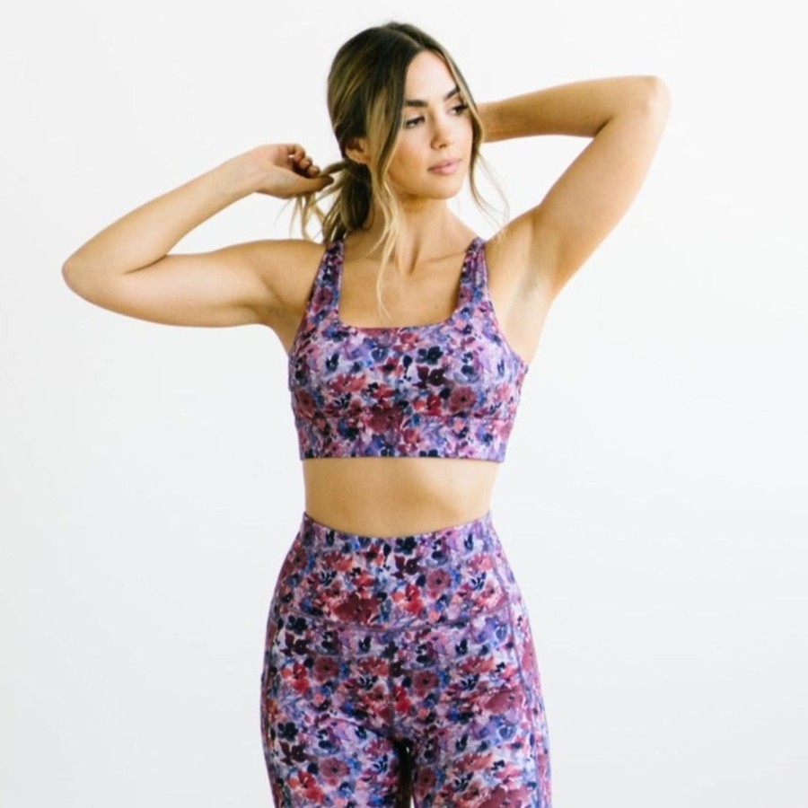 Tops Maven Thread | Fearless Sports Bra - Autumn Floral | Mt Luxe