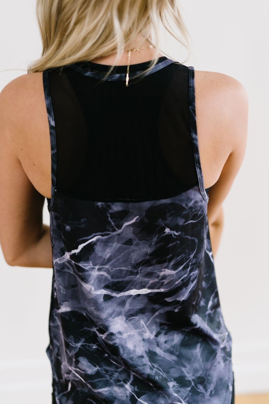 Tops Maven Thread | Breathe Tank - Black Marble