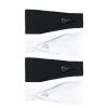 Headbands Maven Thread | Black + White Basics - 4'' Women'S Exercise Headband Set