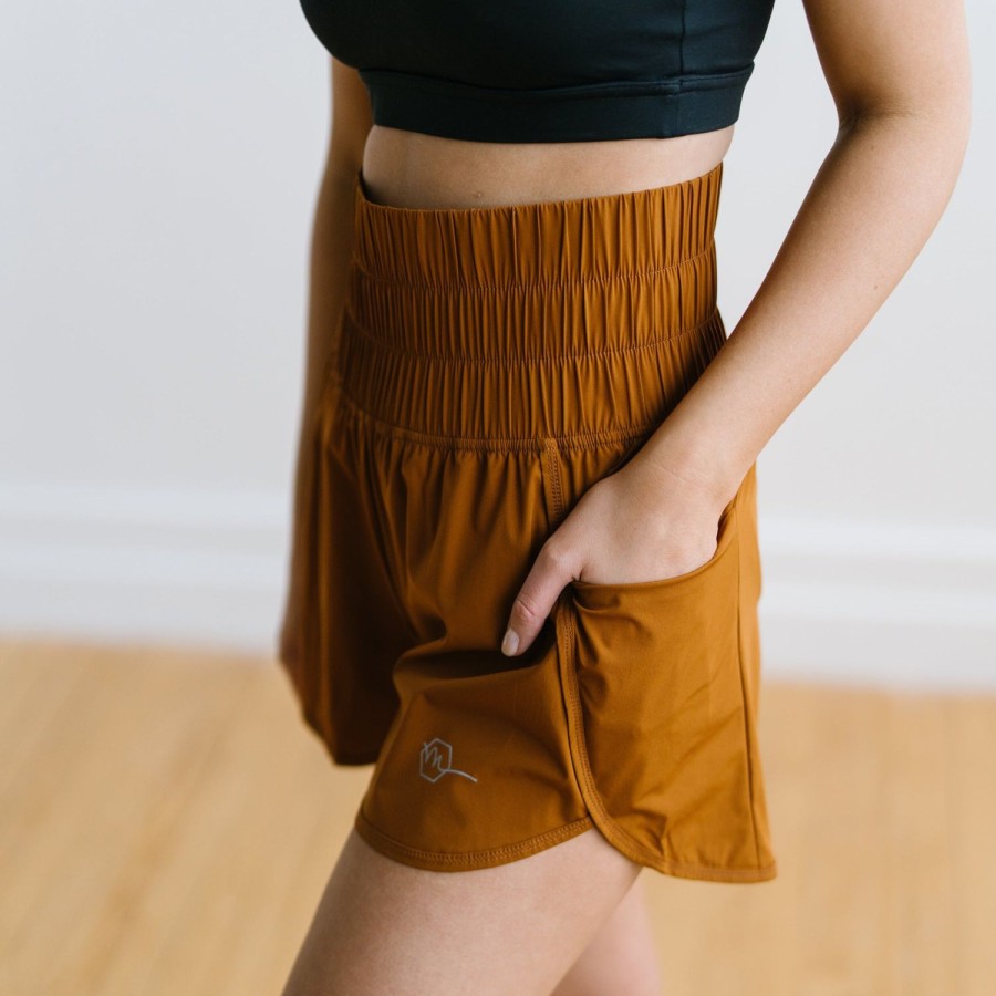 Bottoms Maven Thread | Trainer Shorts - Caramel