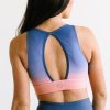 Tops Maven Thread | Balance Sports Bra - Peach/Blue Ombre | Mt Sport