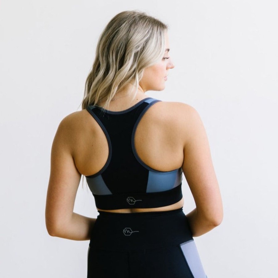 Tops Maven Thread | Flex Sports Bra - Blue Colorblock | Mt Sport