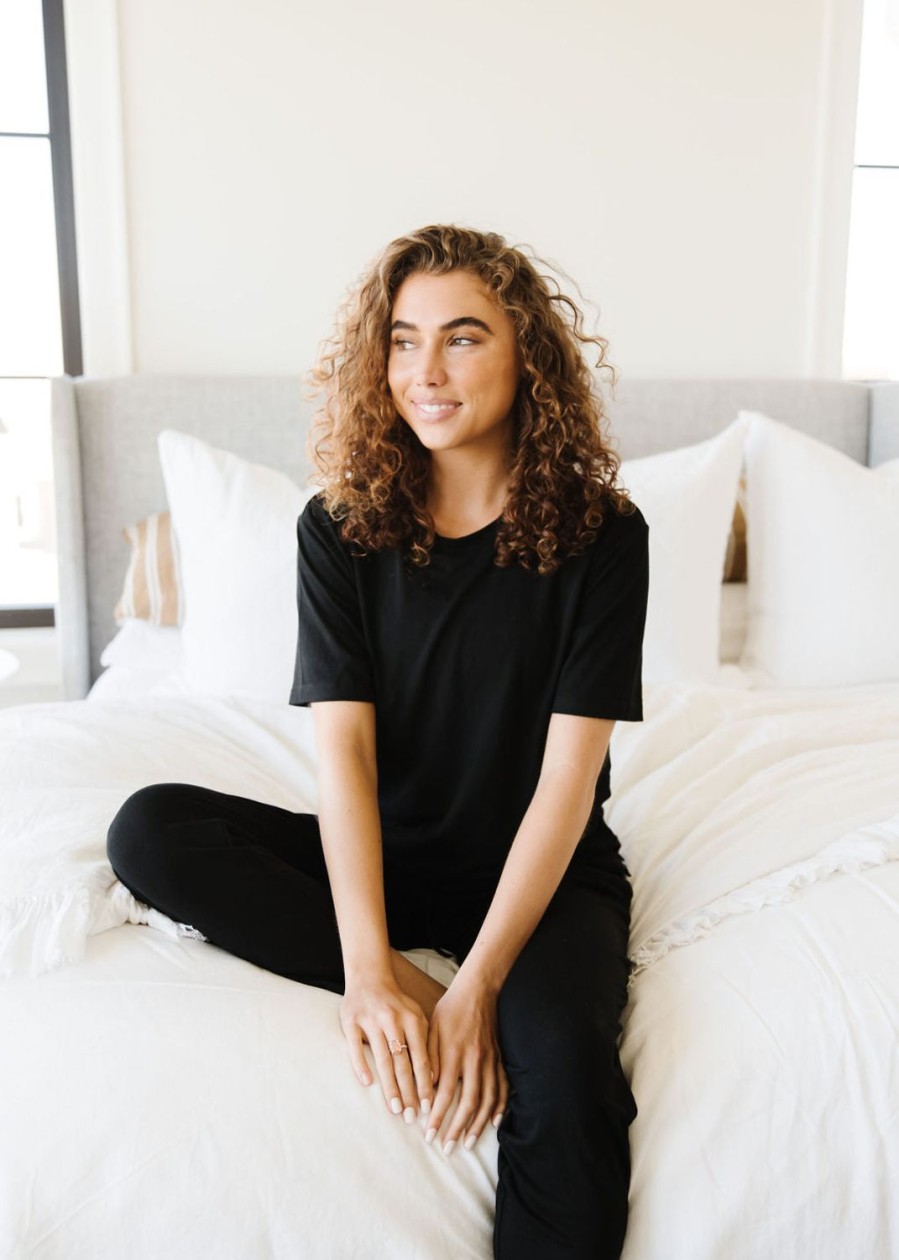 Lounge Maven Thread | Lounge Premium Pajama Top - Black