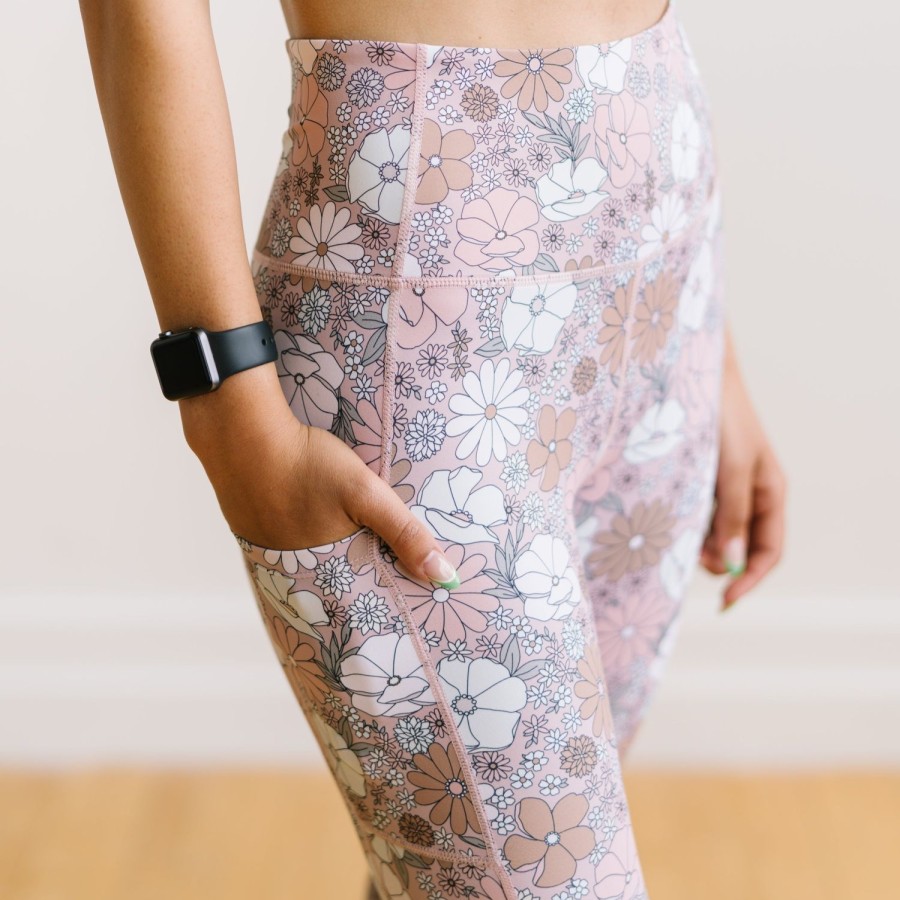 Bottoms Maven Thread | Inspire Leggings - Pink Retro | Mt Sport