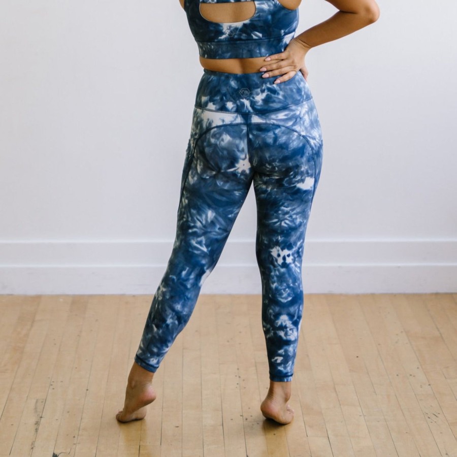 Bottoms Maven Thread | Inspire Leggings - Navy Tie Dye | Mt Sport