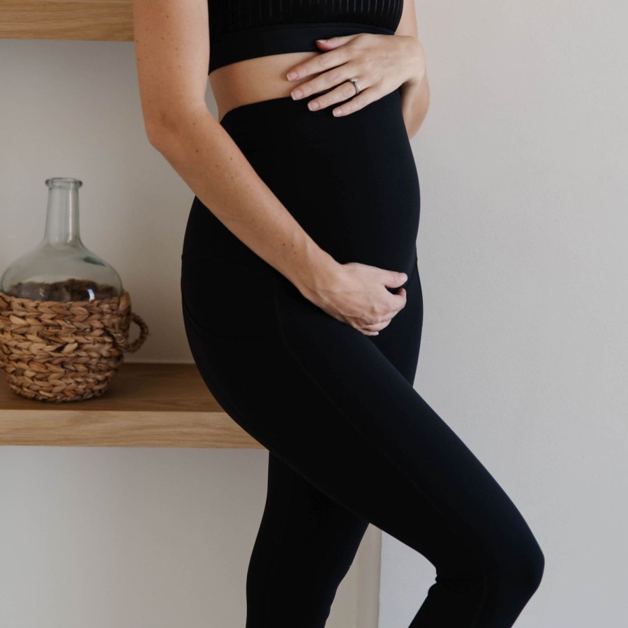 Bottoms Maven Thread | Maternity Leggings - Black | Mt Luxe