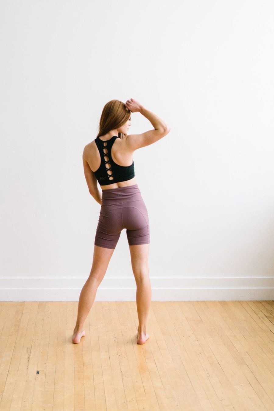 Bottoms Maven Thread | Biker Shorts - 6'' - Muted Plum | Mt Luxe