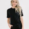 Tops Maven Thread | Lounge Premium Pajama Top - Black