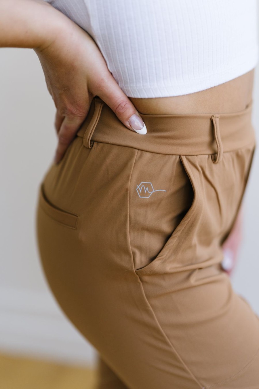 Bottoms Maven Thread | Work Hard Play Hard Trousers - Dark Khaki | Mt Luxe