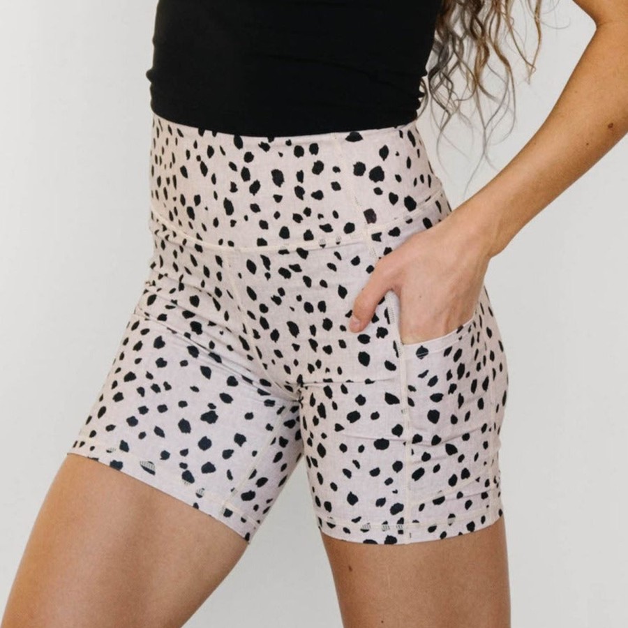 Bottoms Maven Thread | Biker Shorts - 6'' - Dalmatian | Mt Luxe