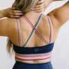 Tops Maven Thread | Flow Sports Bra - Navy Rainbow | Mt Sport