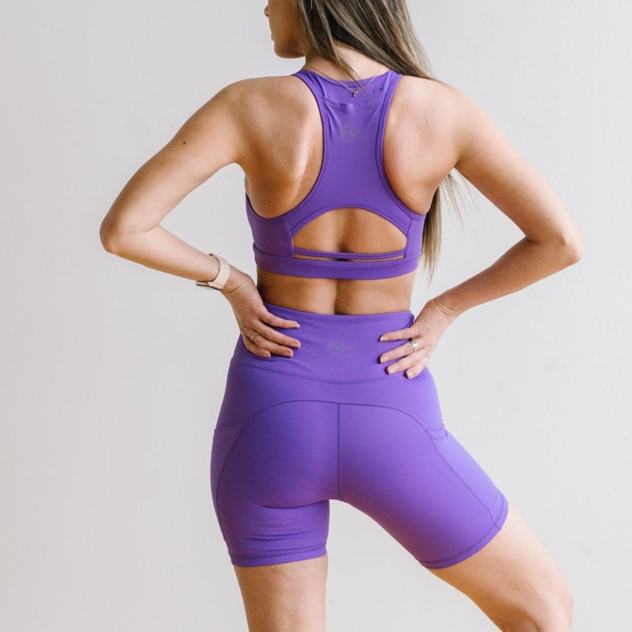 Bottoms Maven Thread | Biker Shorts - 6'' - Violet | Mt Sport