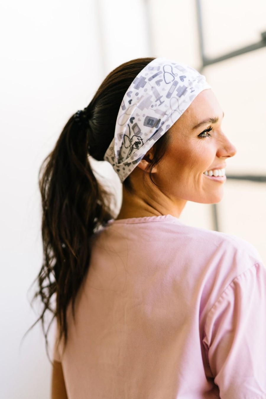 Headbands Maven Thread | B&W Nightingale - 4'' Women'S Exercise Headbands