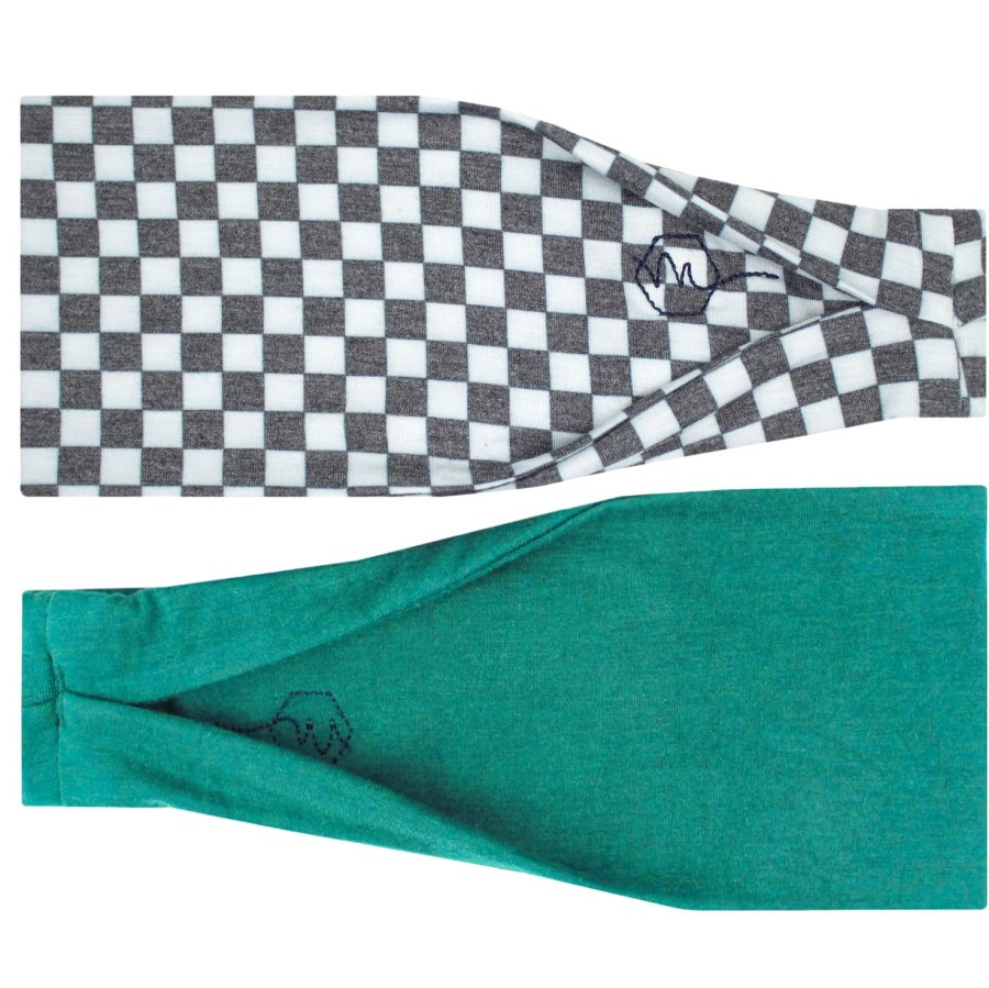 Headbands Maven Thread | Checkered - 4'' Women'S Exercise Headband Set