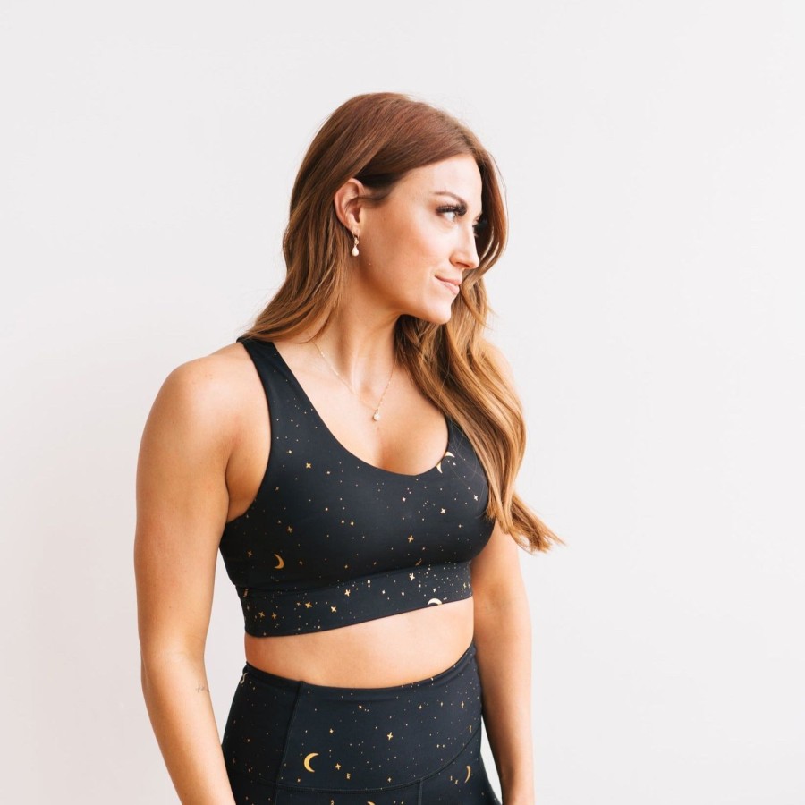 Tops Maven Thread | Criss Cross Sports Bra - Moons | Mt Sport