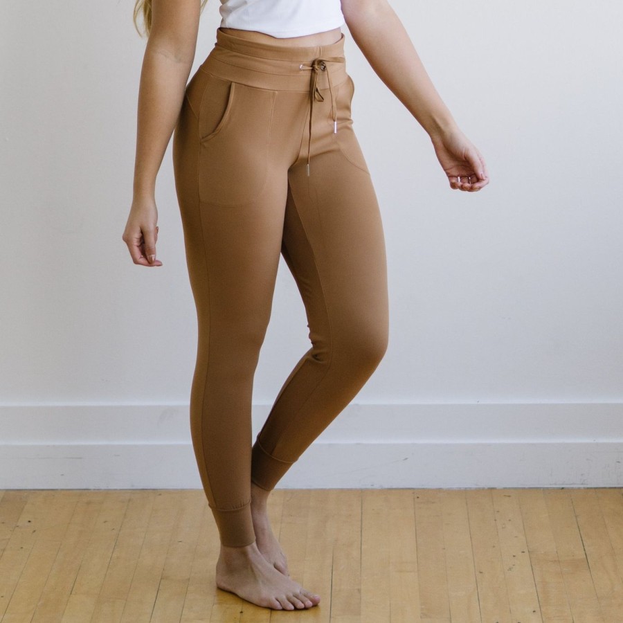 Bottoms Maven Thread | Warmup Joggers - Dark Khaki | Mt Luxe