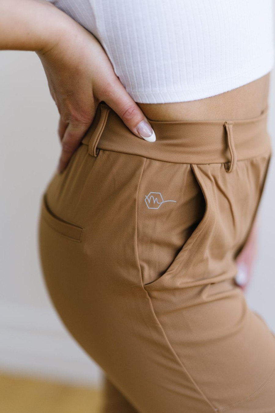 Bottoms Maven Thread | Work Hard Play Hard Trousers - Dark Khaki | Mt Luxe