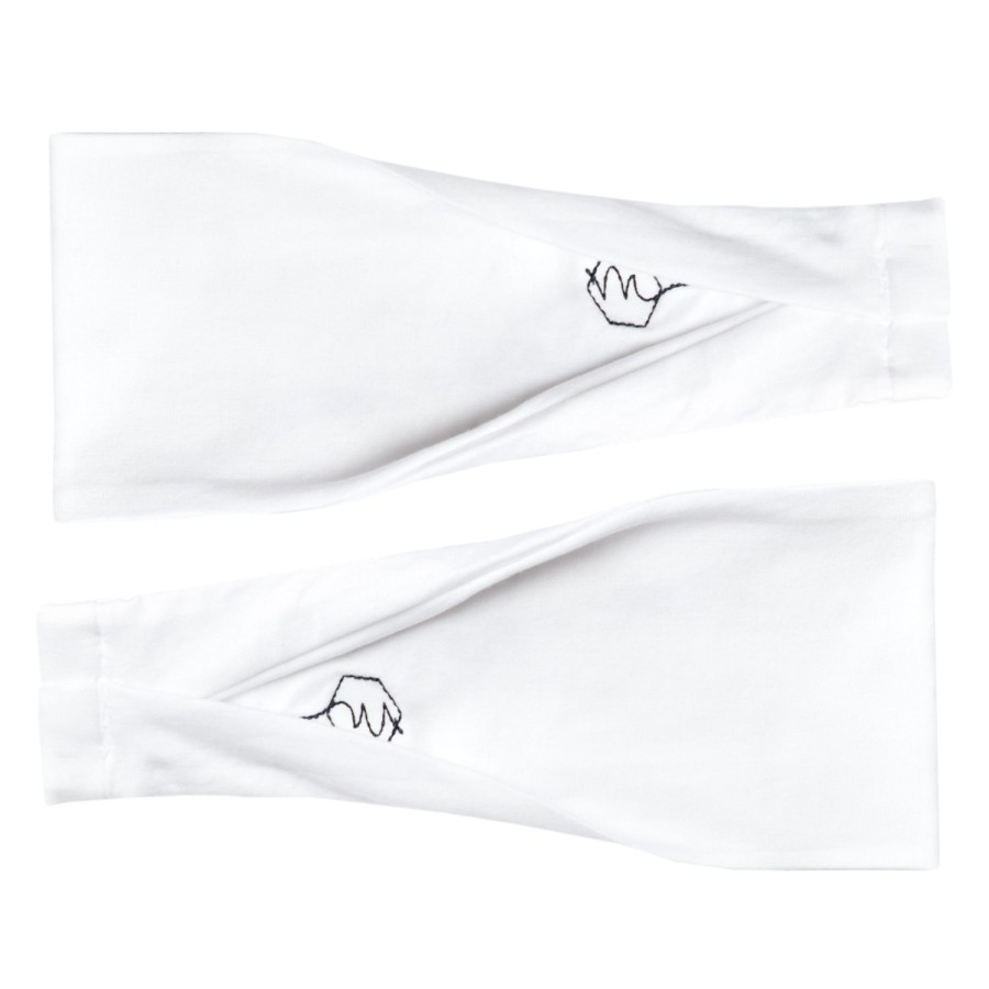 Headbands Maven Thread | White Basics - 4'' Women'S Exercise Headband Set