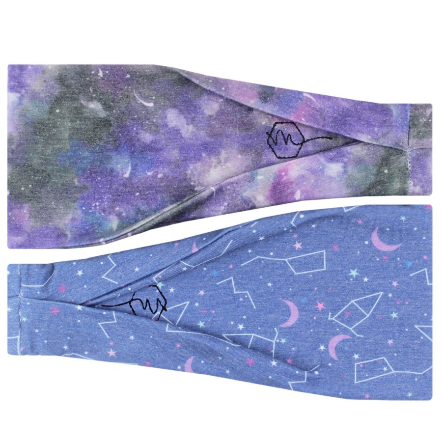 Headbands Maven Thread | Galaxy - 4'' Women'S Exercise Headbands