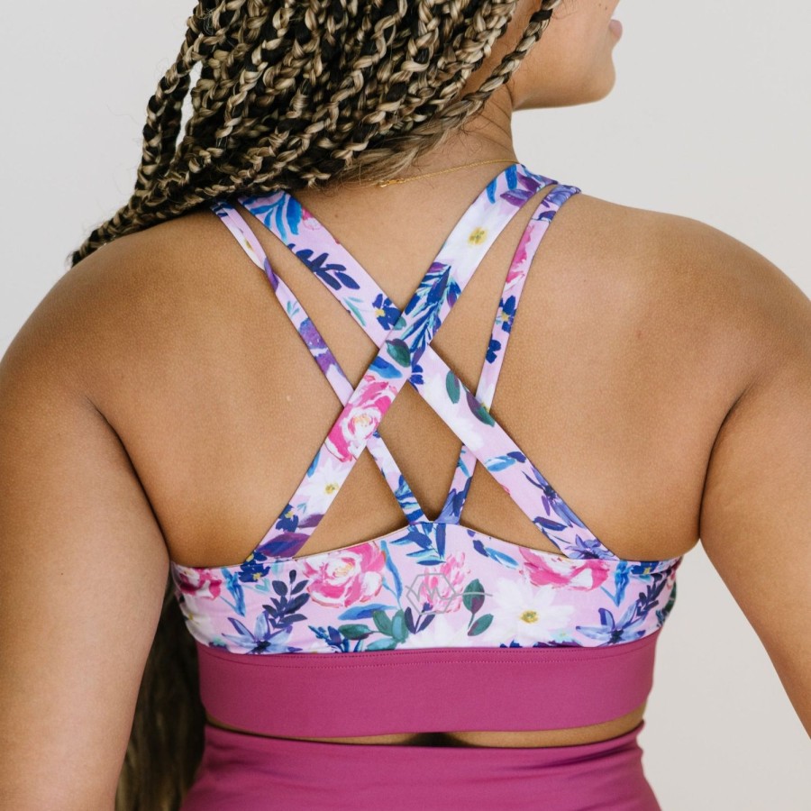 Tops Maven Thread | Criss Cross Sports Bra - Deep Orchid | Mt Sport