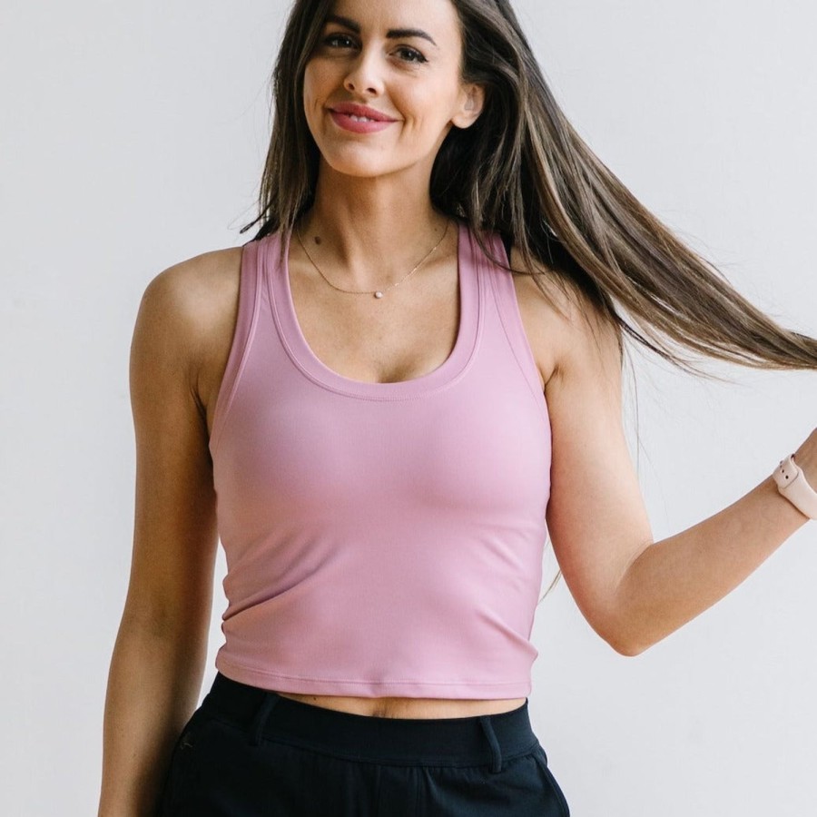 Tops Maven Thread | Renew Crop Tank - Orchid | Mt Luxe