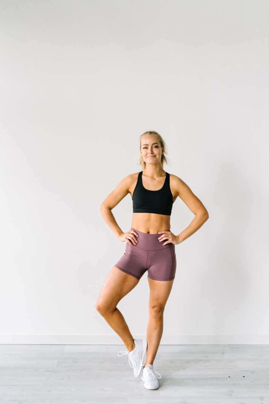 Bottoms Maven Thread | Biker Shorts - 4'' - Muted Plum | Mt Luxe