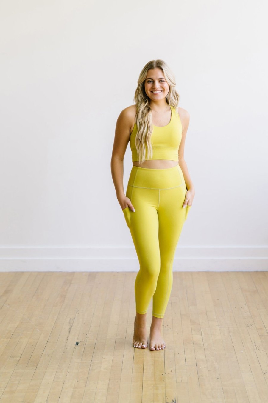 Tops Maven Thread | Criss Cross Sports Bra - Lime | Mt Luxe