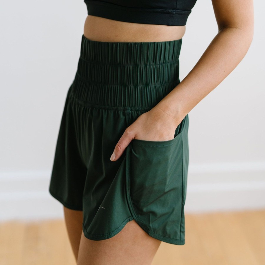 Bottoms Maven Thread | Trainer Shorts - Forest Green